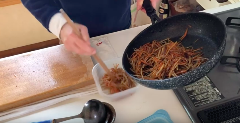 常備菜 きんぴらごぼうの作り方 上澤の たべるたのしみ ブログ