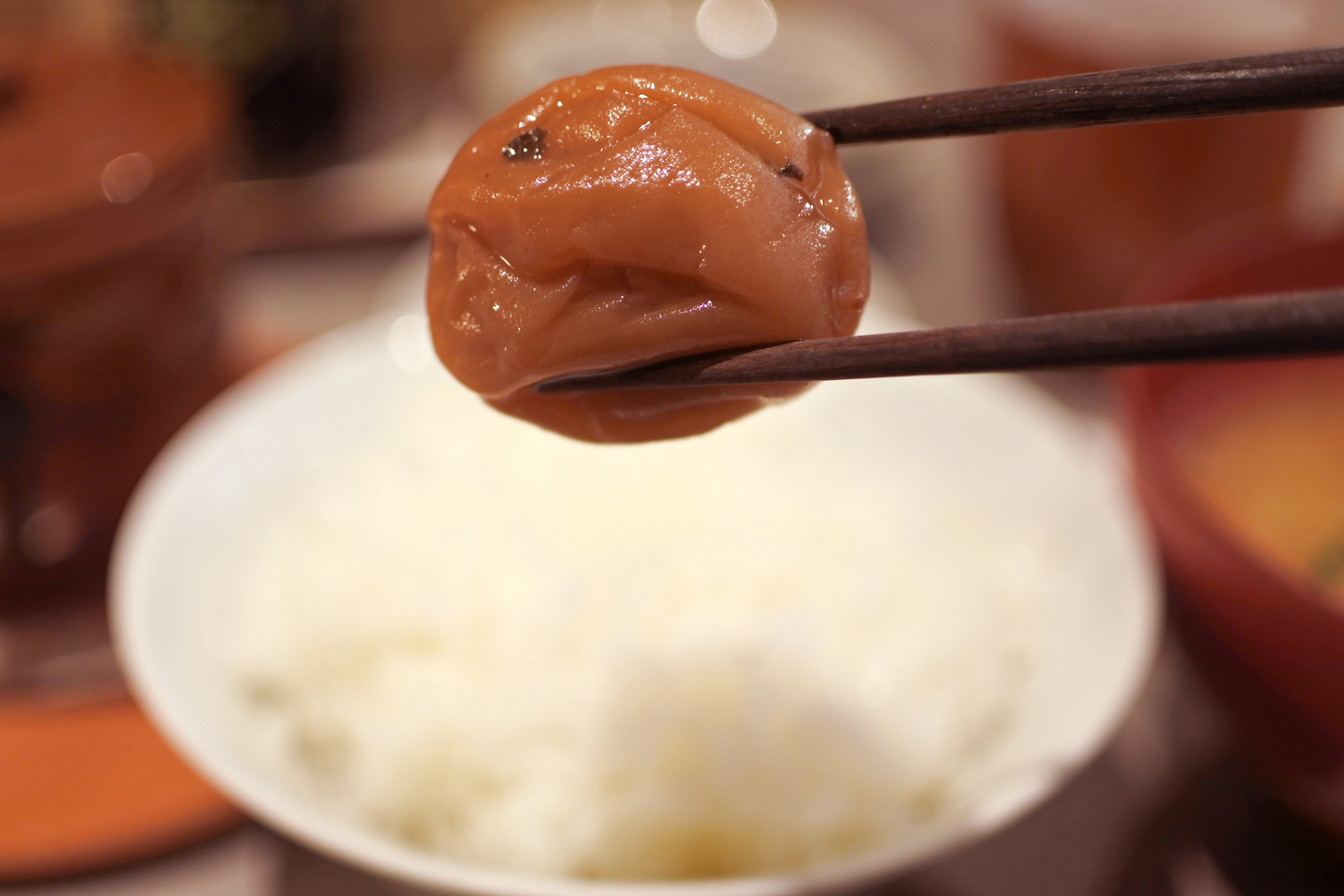 梅干しとご飯