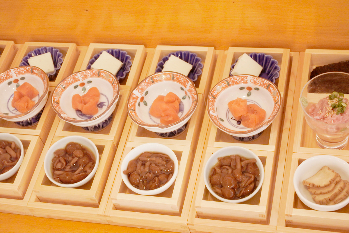 梅と星料理写真